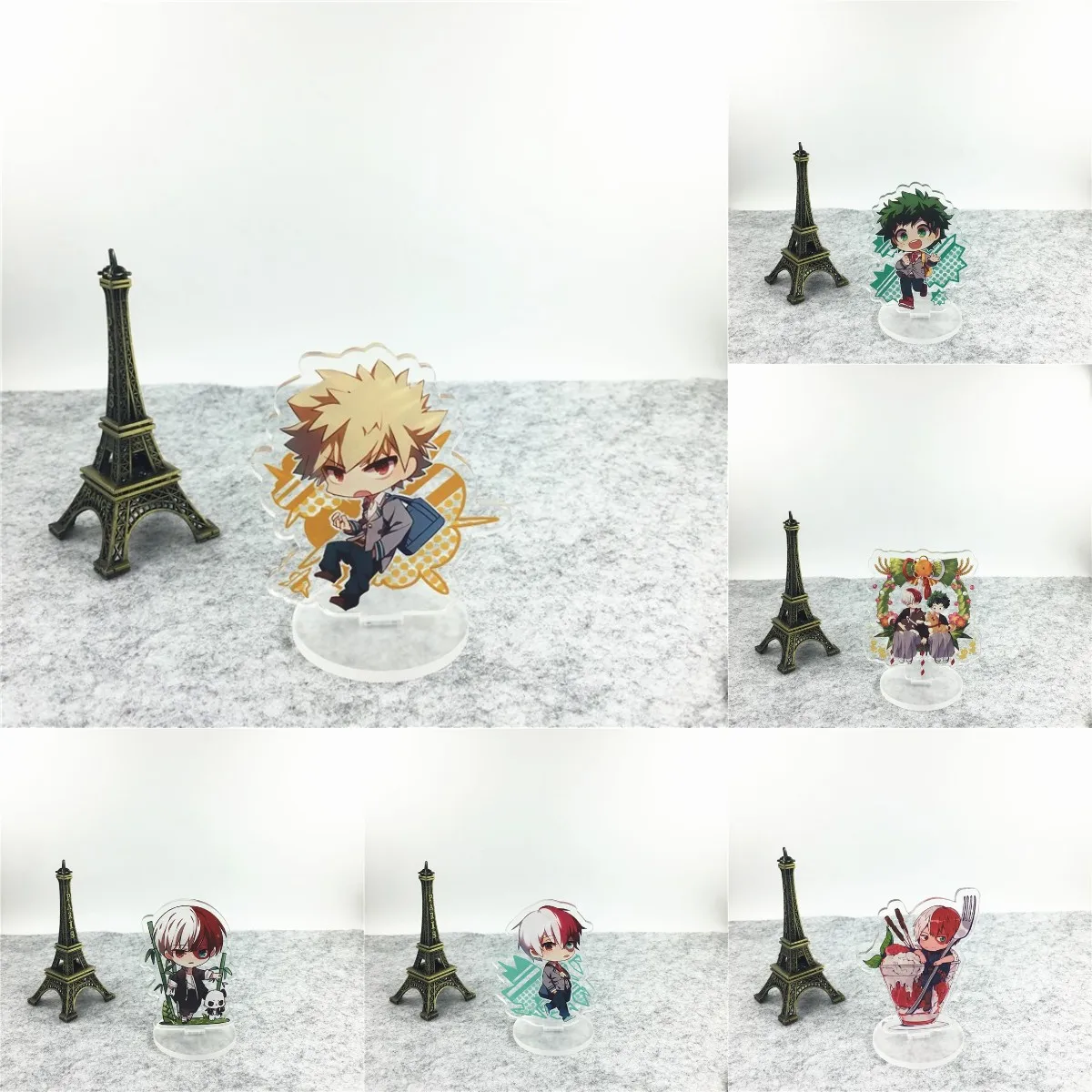 

Anime My Hero Academia Figure Acrylic Stand Model Deku Might Shigaraki Tomura Collection Action Figure Fans Props Gift Keychain