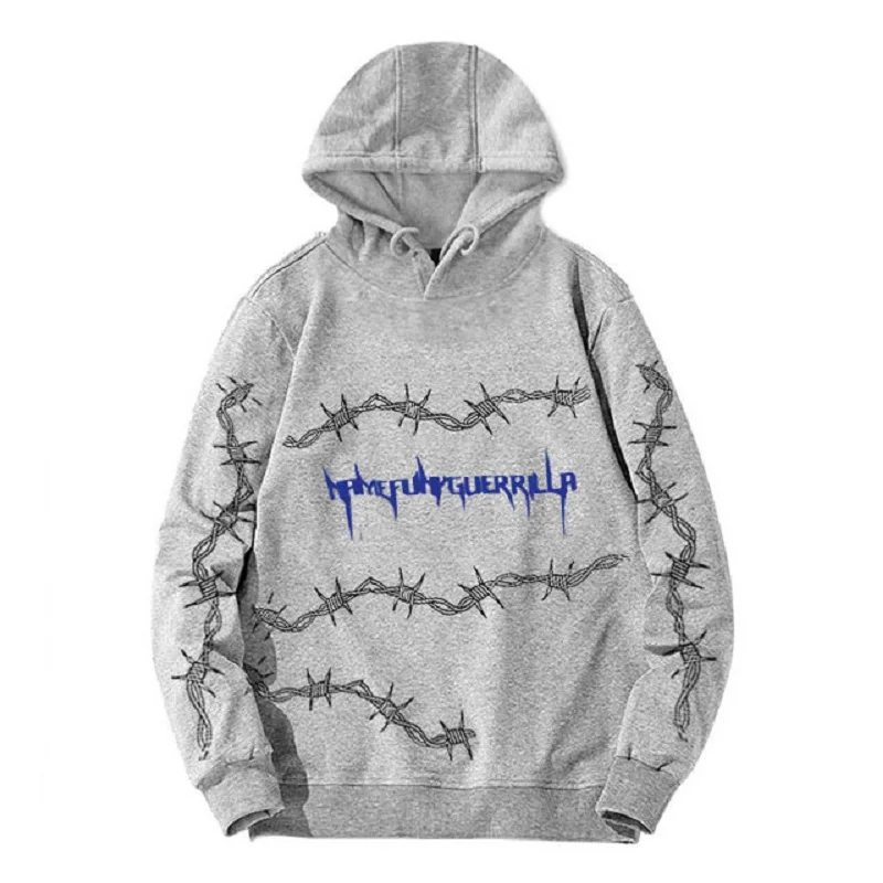 Уличная толстовка унисекс для женщин и мужчин с длинными рукавами Свободный