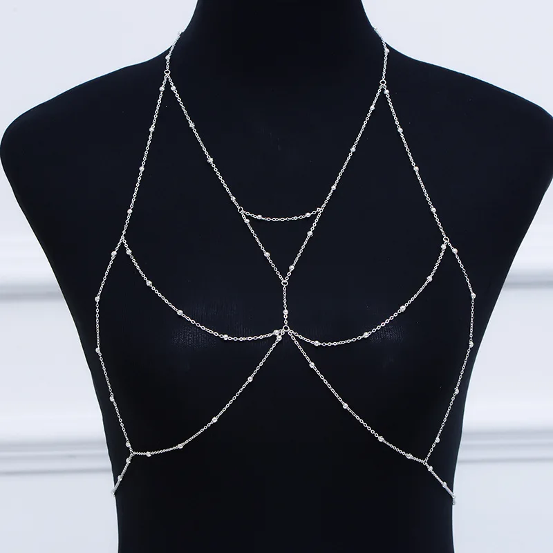 

Simple Beaded Body Chain Beach Bikini Chain For Women Girls Summer Sexy Waist Chain Jewelry Accessories Beach Jewelry