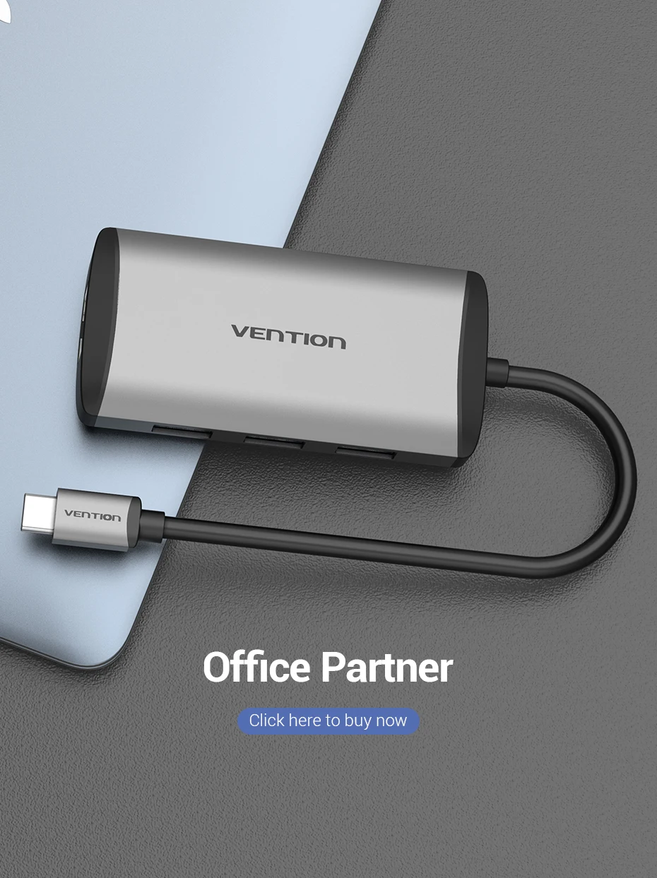 Vention usb-хаб usb type C к HDMI USB 3,0 концентратор Thunderbolt 3 адаптер для MacBook samsung S9 huawei mate 20 P20 Pro USB-C концентратор