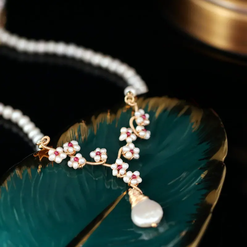 SINZRY ручная работа натуральный пресноводный жемчуг оригинальный винтажный кулон