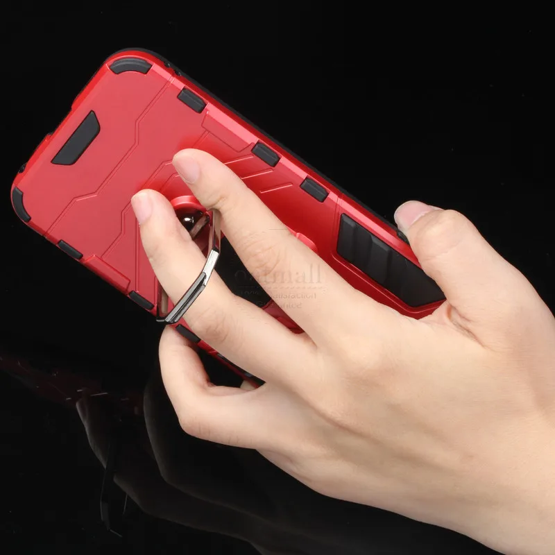 tough hybrid armor cover for xiaomi redmi note 10 10s 10t 10 pro case with magnetic finger ring socket stand protective fundas free global shipping