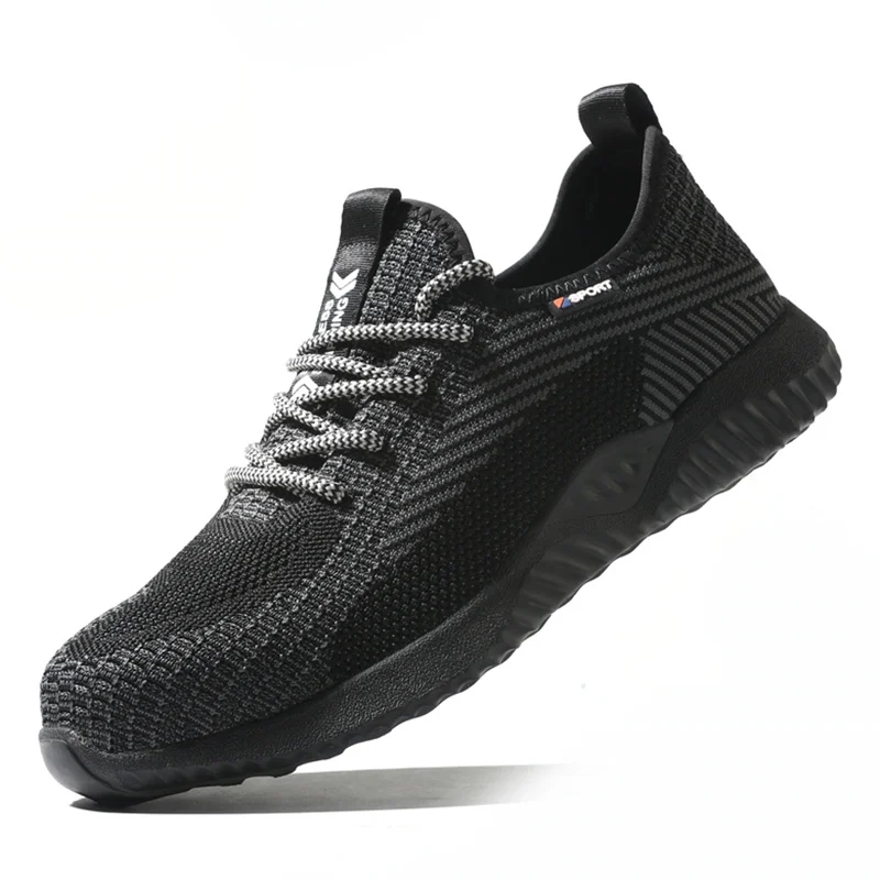 

Indestructible Shoes Men Safety Work Shoes with Steel Toe Cap Puncture-Proof Boots Lightweight Breathable Sneakers Dropshipping