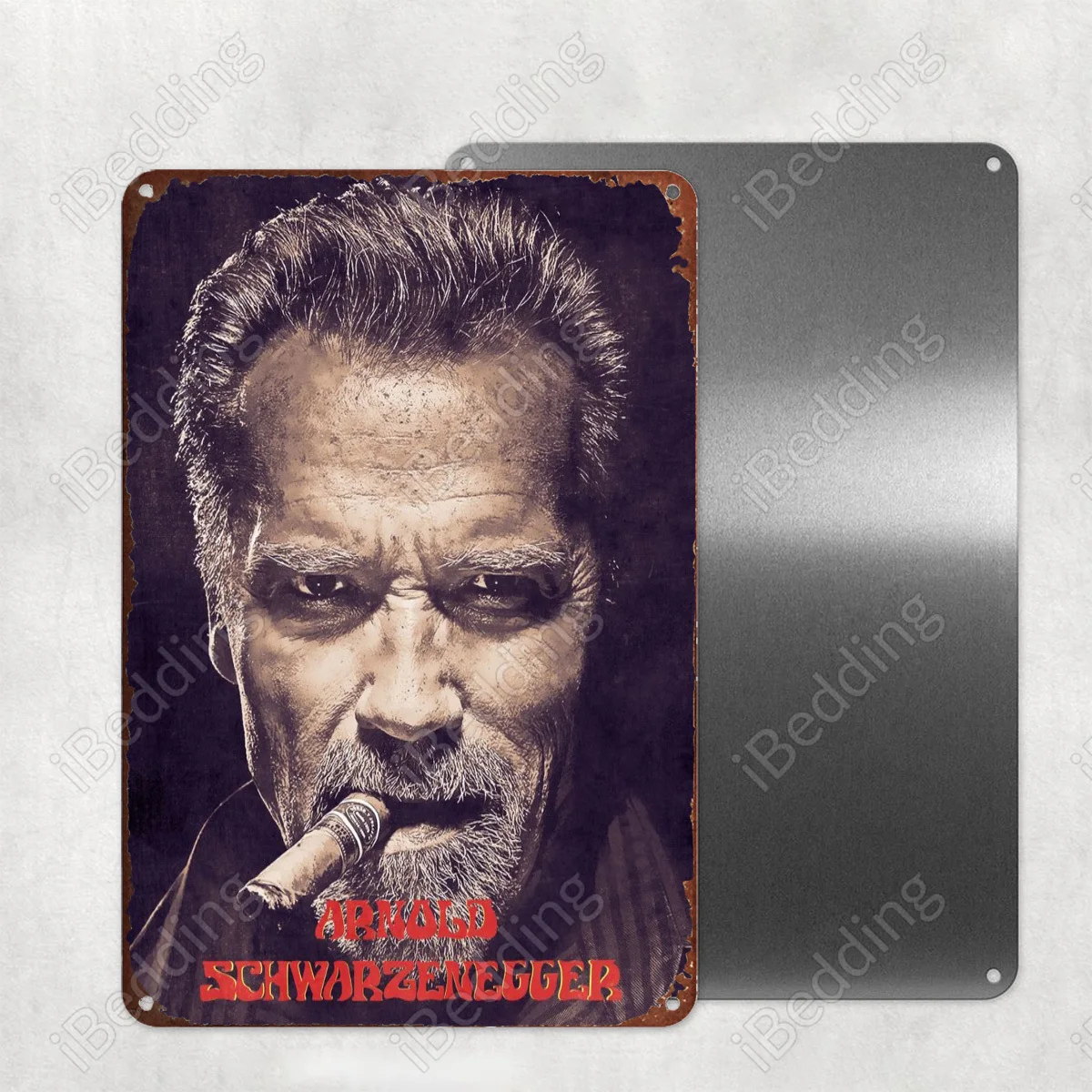 

Арнольд Шварценеггер 20x3 0 см винтажные металлические знаки под заказ номерные знаки Ретро табличка железная Живопись Домашний Декор