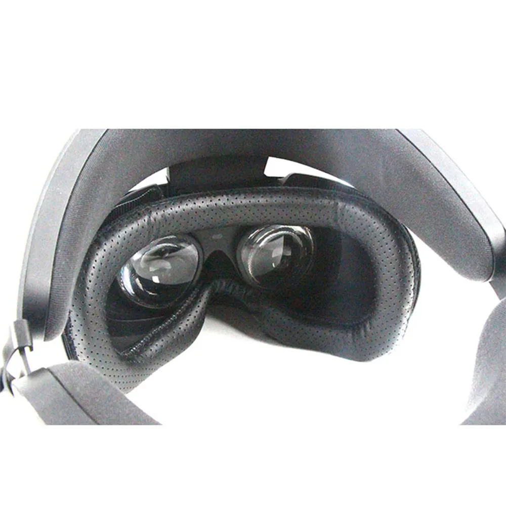 Кожаная губчатая маска для глаз чехол Oculus Rift S VR очки гарнитура удобная Подушечка