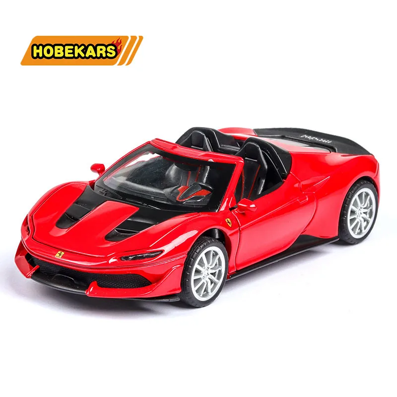 Литая модель капота автомобиля J50 Спортивная машинка 1:32 из металлического сплава