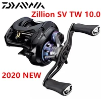 daiwa 2020 zillion sv tw 10 0 baitcast fishing reel max drag 4 5kg tws system sv concept
