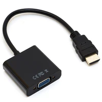 data cable data line 1080p hdmi male to vga female video cord converter adapter cable for hdtv tv pc dropshipping 2108