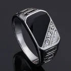 Креативное кольцо с треугольной каплей, посеребренное легкое кольцо для тела, с микроинкрустацией Властного мужского и женского кольца, общество личности