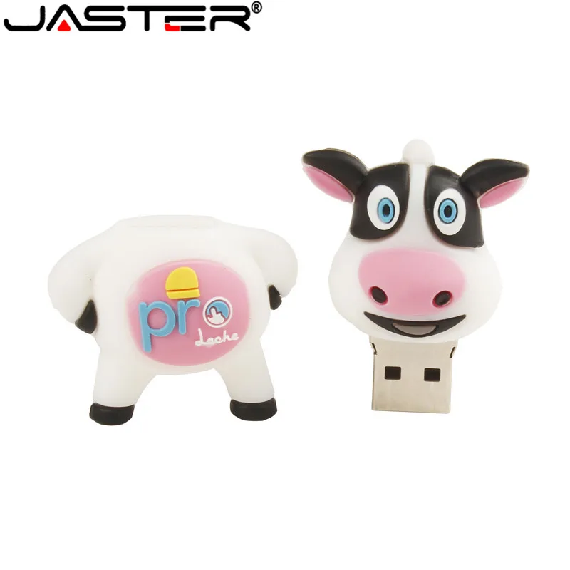 Usb флеш накопитель JASTER в виде коров 4/8/16/32/64 ГБ|USB флэш-накопители| |