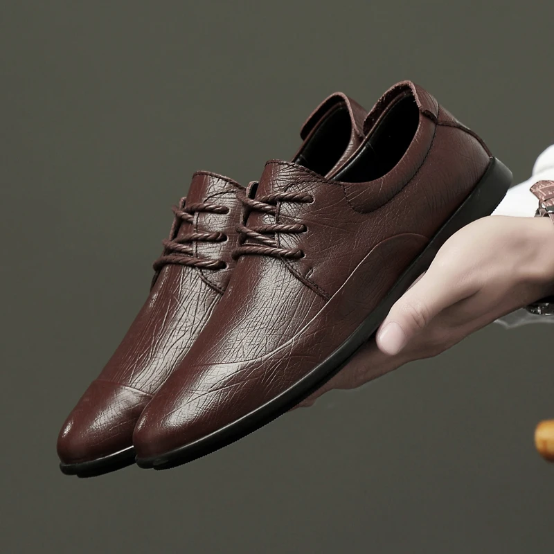 

С прямоугольным каблуком; Zapatos Casuales Para Hombre De Cuero; Повседневная обувь для мужчин; Модные мужские ярко-кеды на весну Мужская обувь; Мужские кожа...