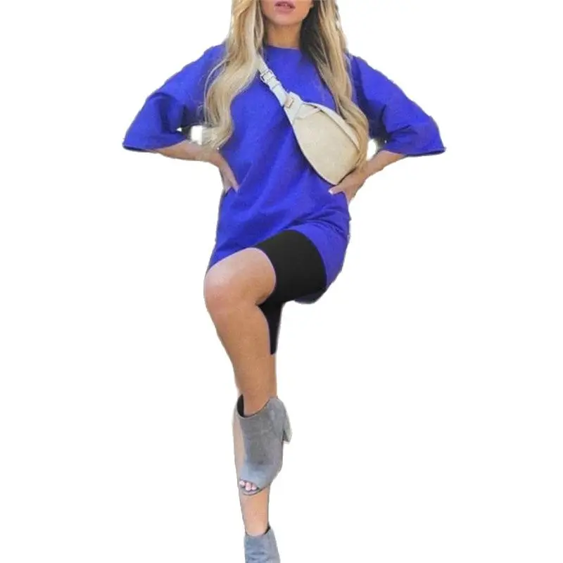 

2021Casual Solid Outfits Women's Two Piece Suit With Belt Home Loose Sports Tracksuits Fashion Leisure Bicycle Suit Summer