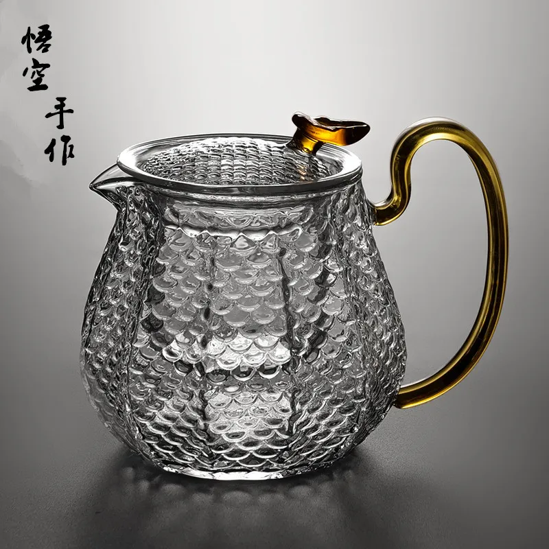 

Japanese-style glass lifting beam pot, electric pottery stove, special tea pot, glass pot