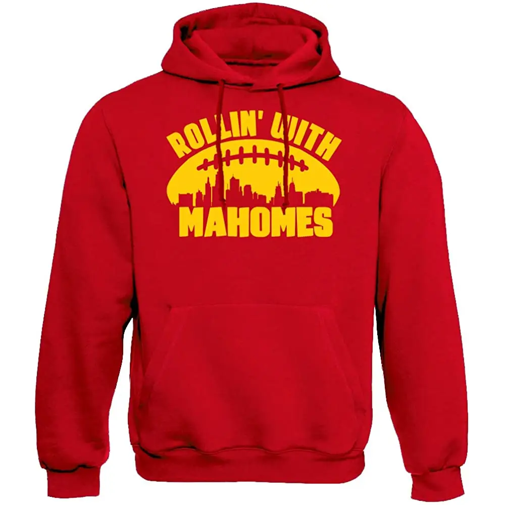 

Rollin with Mahomes Skyline Hoodie Sweatshirt