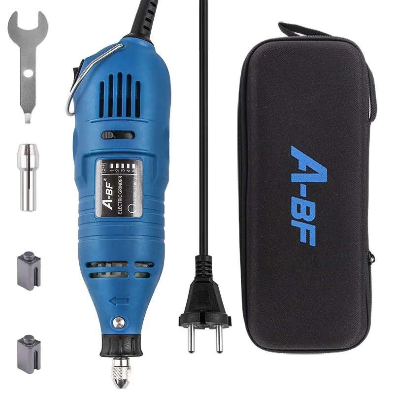 

A-BF 150W Electric Dremel Engraving Mini Drill Polishing Machine Variable Speed Rotary Tool With 161pcs Power Tools Accessories