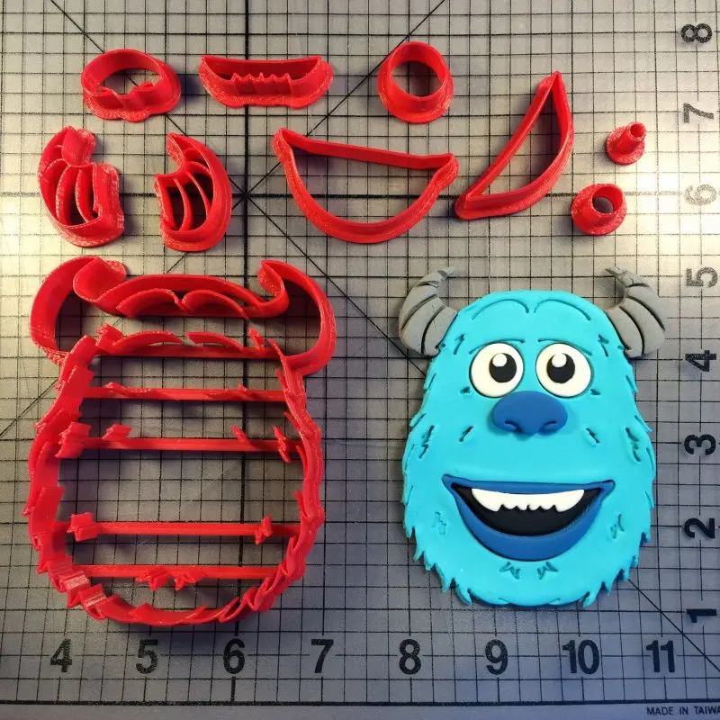 Мультфильмы Монстры Sulley Roz Mike Randall George день рождения помадка украшения тортов