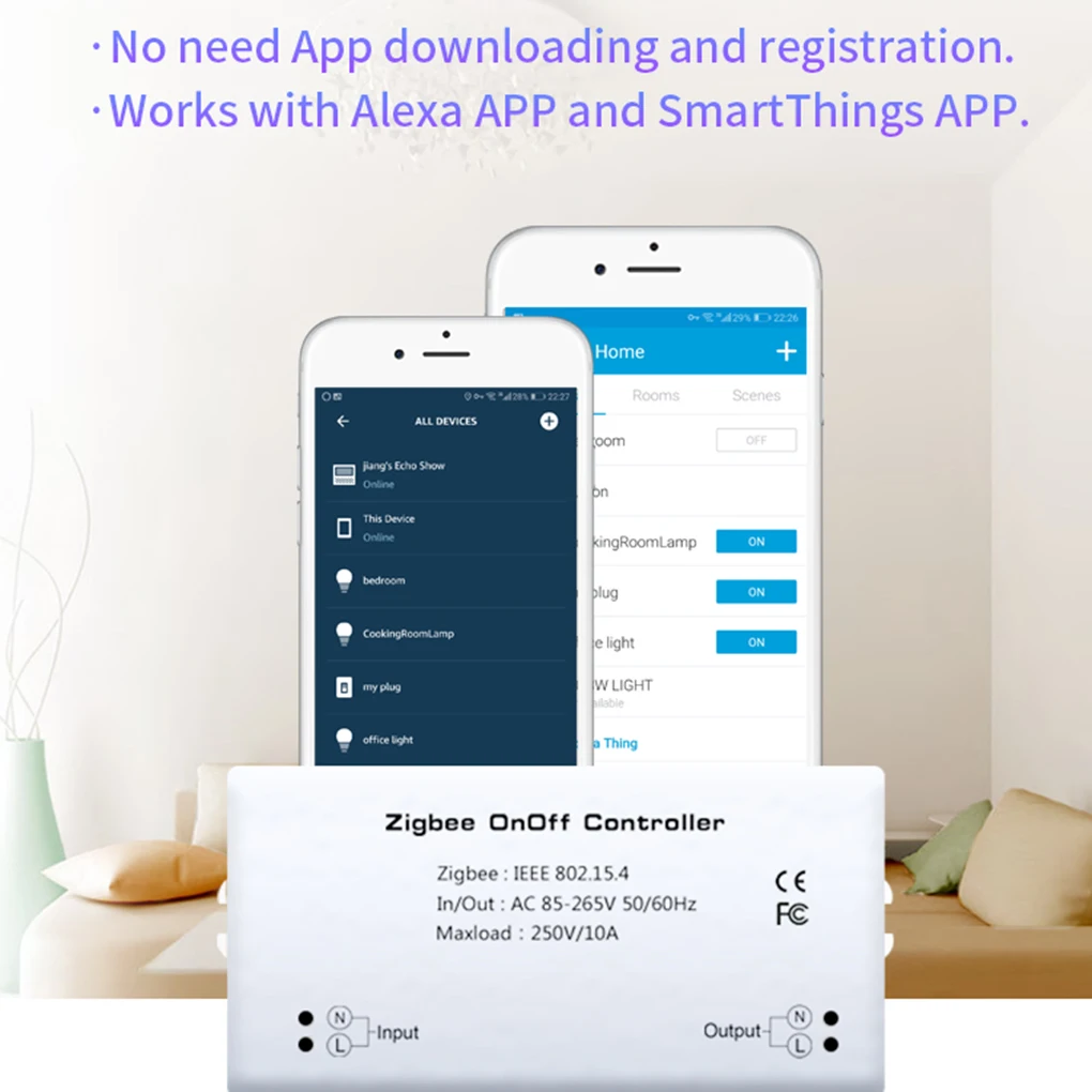 Умный выключатель с дистанционным управлением таймер энергосбережение