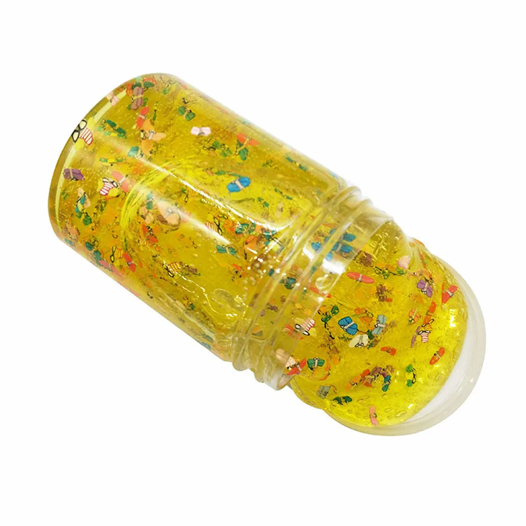 Красивая Фантазия цвет слизь дети глина декомпрессионные игрушки прозрачный