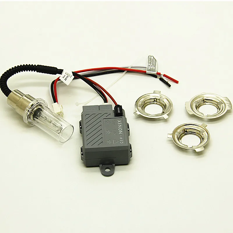 Hid Ксеноновые фары для мотоцикла 35 Вт Hi/Lo H6m H6 H4 биксеноновые hid комплект BIxenon|Лампы