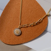 camellia pendant necklaces french ins style light luxury design niche clavicle chain simple flower necklace women jewelry