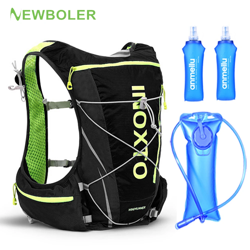 NEWBOLER легкий рюкзак жилет для бега нейлоновая сумка Велоспорт марафон