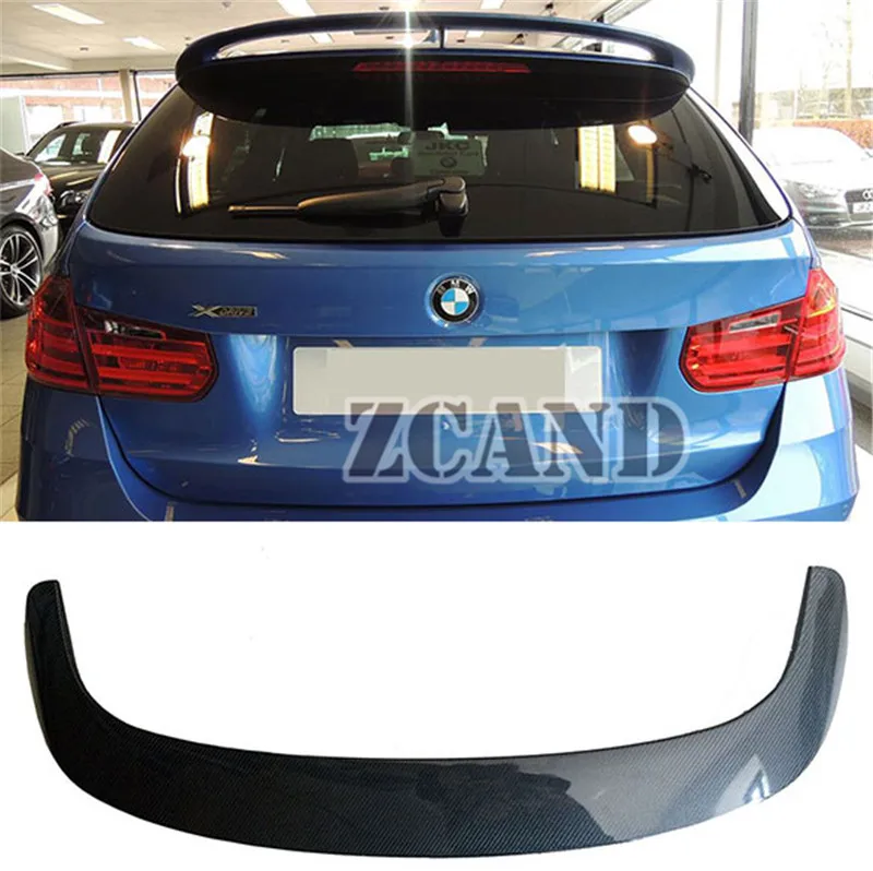 Задний спойлер из настоящего углеродного волокна M Per Style для BMW F31 модель 2013up 5