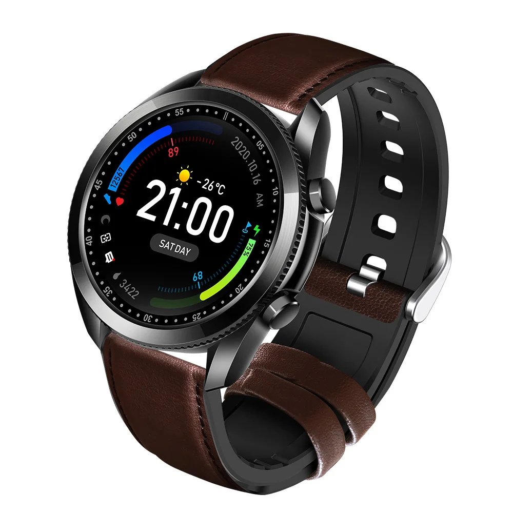 

The new UM90 Bluetooth talk watch exercise meter heart rate blood pressure blood oxygen message push smart watch