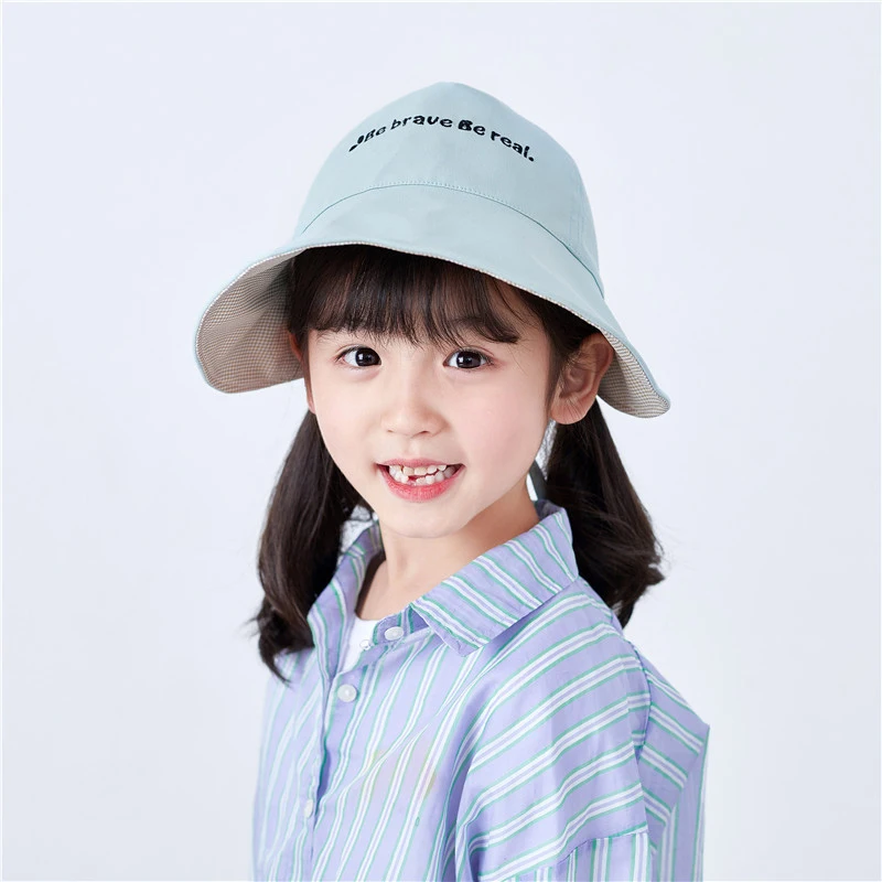 2020 летняя детская Панама двухсторонняя хлопковая для мальчиков и девочек