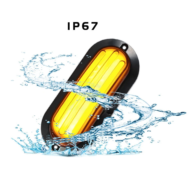 Дневные ходовые огни для трейлера грузовика 2 шт. 74 светодиода ходовой сигнал