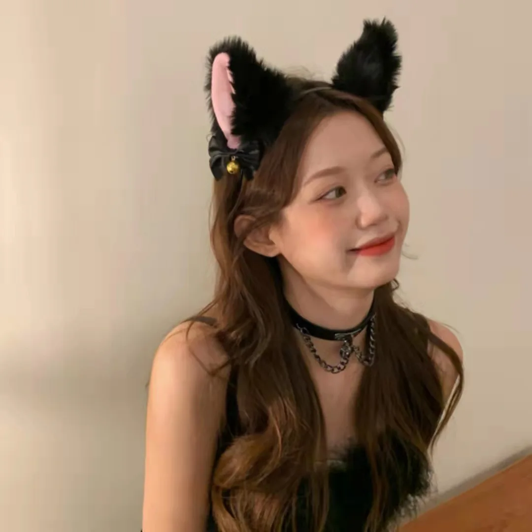

Sexy Cat Ear Headband Plush Hairband Fox Ear Hairpin Headdress