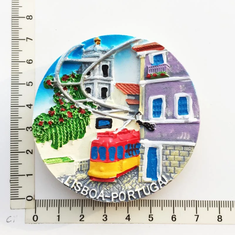 Креативные европейские Португалия Лиссабона знаковые трамвайные путешествия