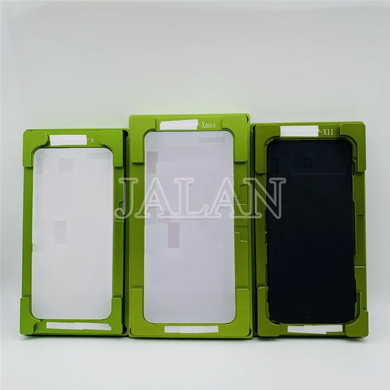 Новинка 2 в 1 Универсальная форма для ламинирования для iPhone 11 XR XS MAX OCA gkass lcd сенсорный экран agliment Плесень Клей расположение резиновый коврик - Цвет: for XR-11