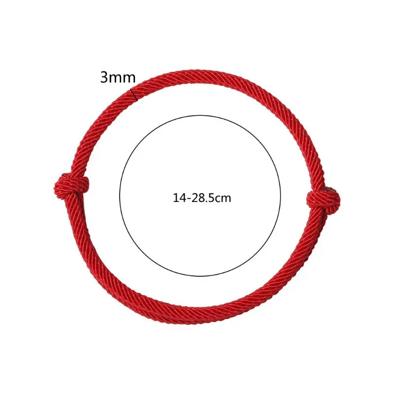 

Браслеты дружбы R58E с красной нитью судьбы, 2 шт., защитные браслеты из кабалы, простые подходящие к удачу браслеты для влюбленных женщин и муж...