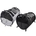 Воздухопроницаемая уличная складная сумка для домашних животных, переноска на плечо для кошек и собак, переносная сумка на плечо