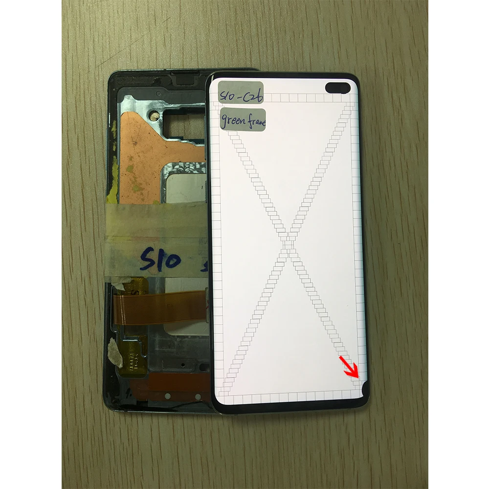 Для Samsung Galaxy SM S10 G9730 G973F G973U ЖК дисплей с сенсорным экраном дигитайзер оригинальный