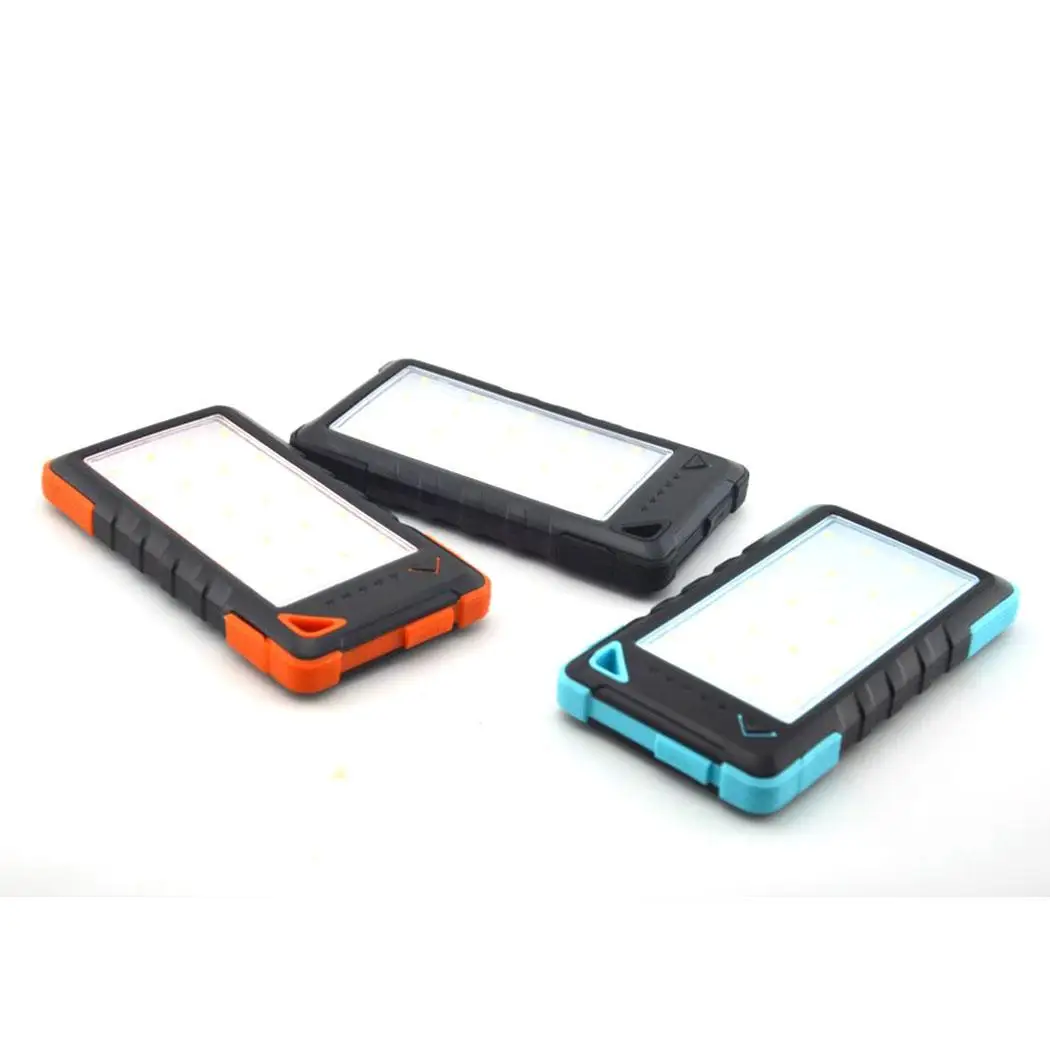 Наружный водонепроницаемый Солнечный внешний аккумулятор портативный 8000 mAh