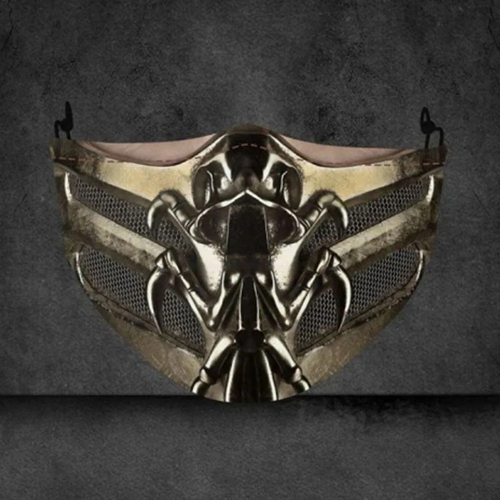 Забавная Пылезащитная маска Mortal-Kombat-Mouth для косплея женщин и мужчин защита лица