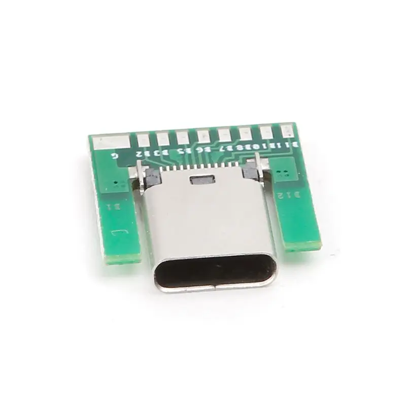Гнездовой разъем USB 3 1 Type C SMT типа с платой для ПК 24pin Прямая поставка | Электронные
