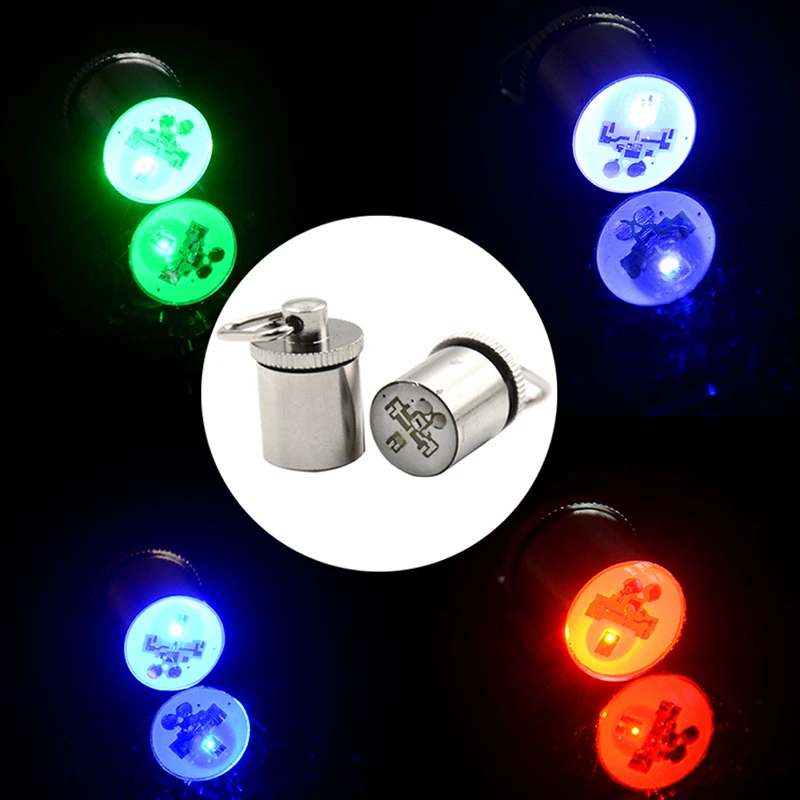 

Outdoor Waterproof Fishing Lights Lure Fish Underwater Lights Pond Transparent Camping Night Fishing Accessories 1.8x1cm