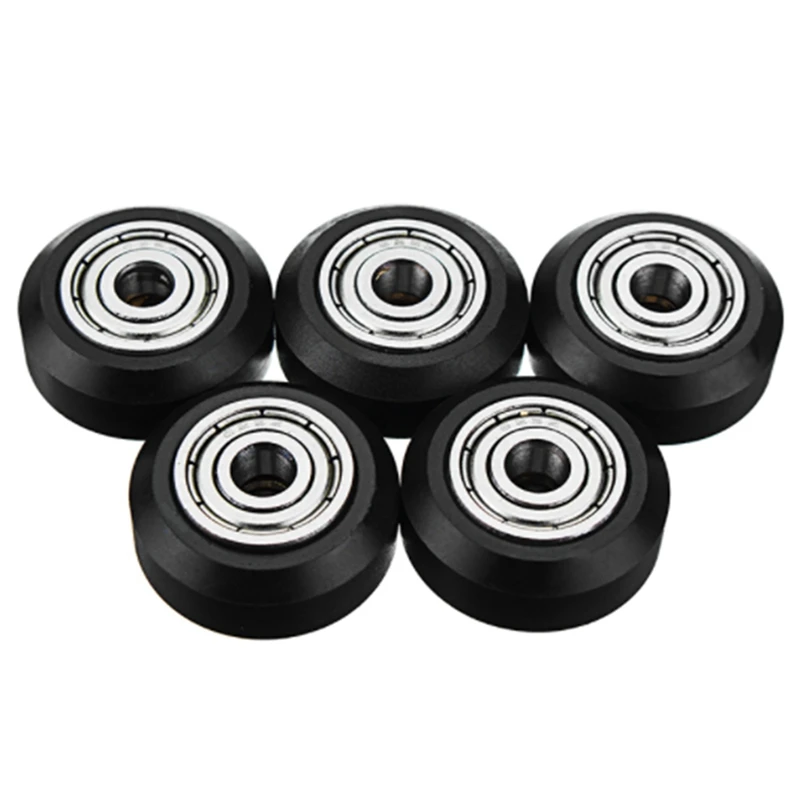 2Pcs High Torque Screw Motor Engraving Machine Coupling &amp 5Pcs V-Slot POM Material Large Pulley with Bearing 24Mm | Компьютеры и