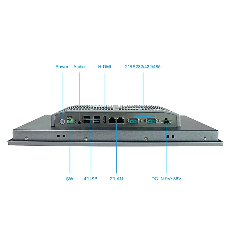 15 6-дюймовый промышленный планшетный ПК 1920x108 сенсорный экран Все в одном