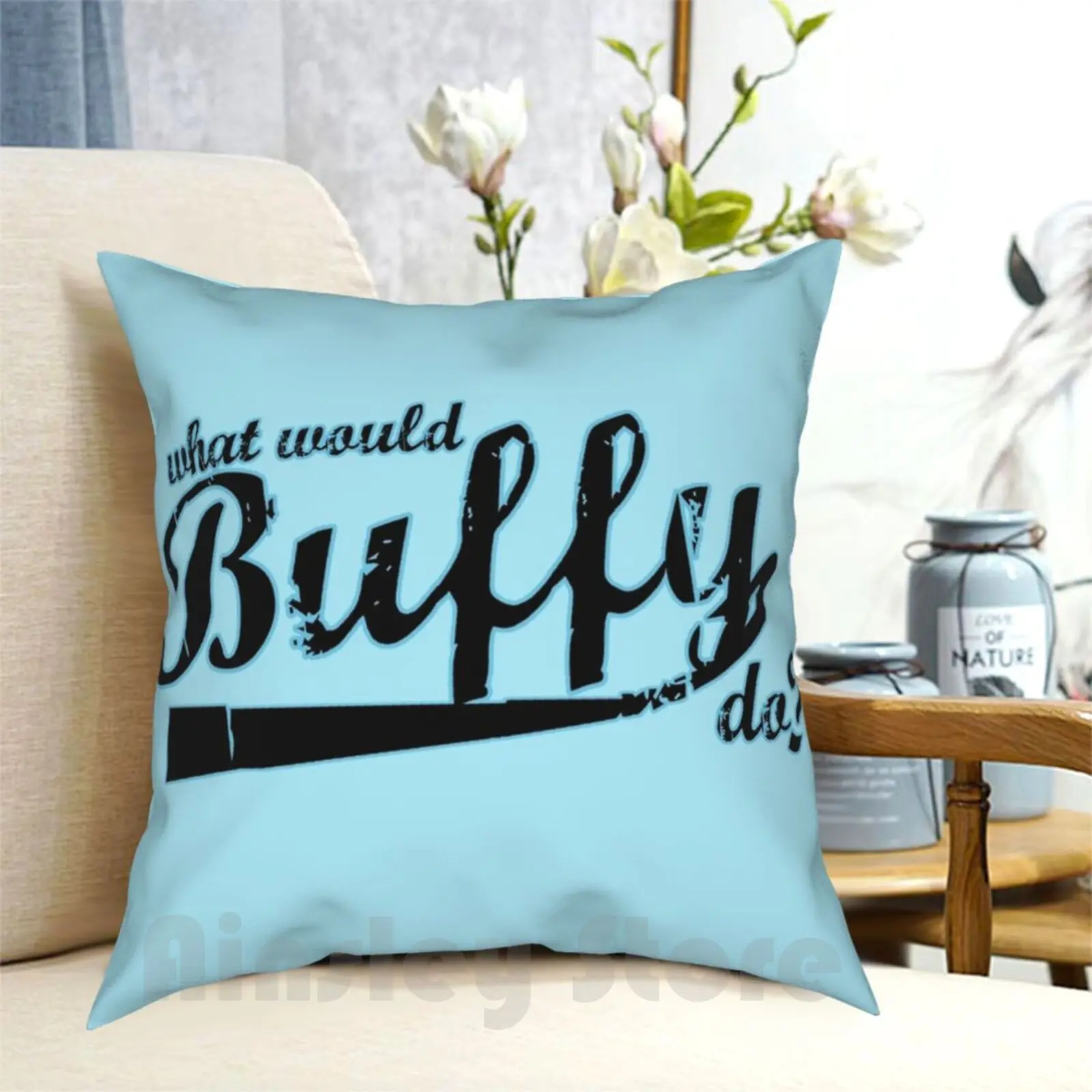 

Что бы было делать Подушка Чехол с принтом домашняя мягкая подушка Сверхъестественное Spn Баффи-истребительница вампиров Баффи Саммерс