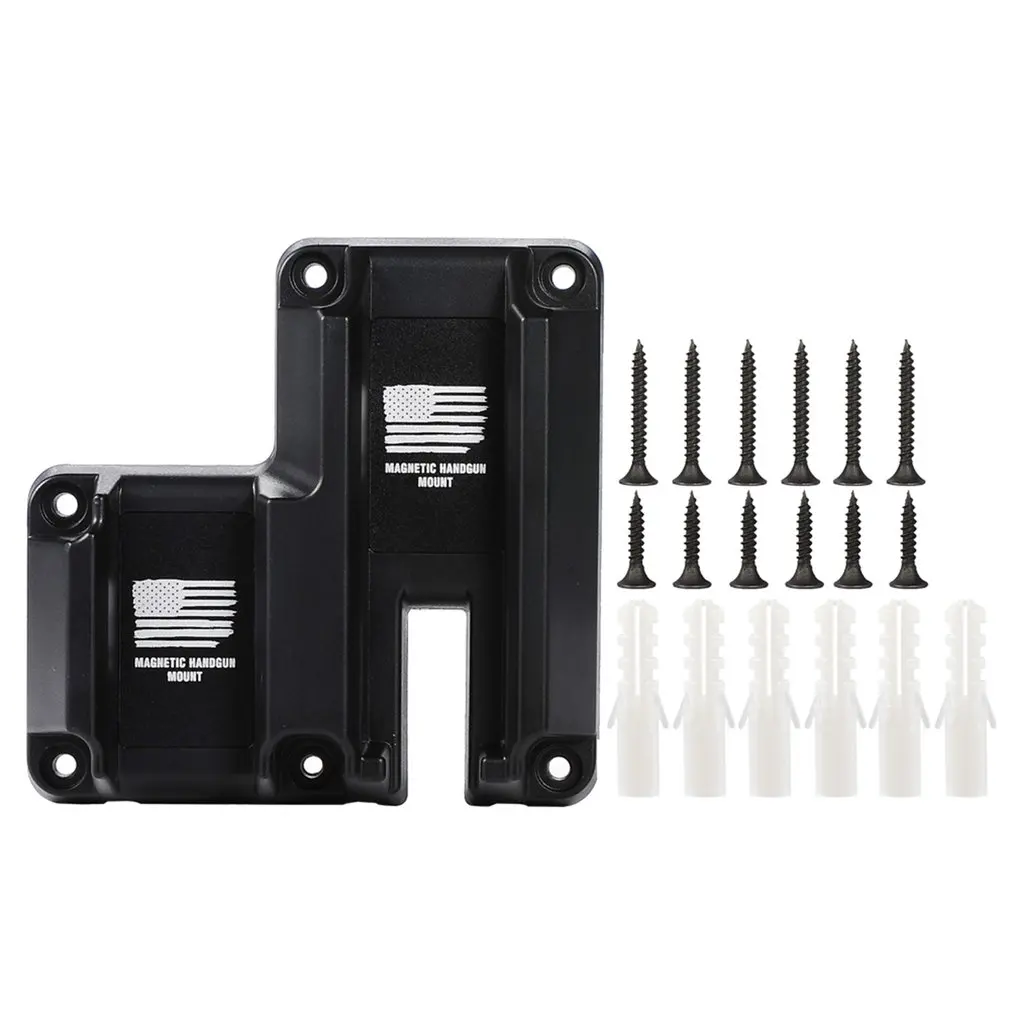 

Magnetic Gun Holster Holder Magnet Mount Concealed Quick Draw Loaded Fits Flat Top Hand for Real Weapon