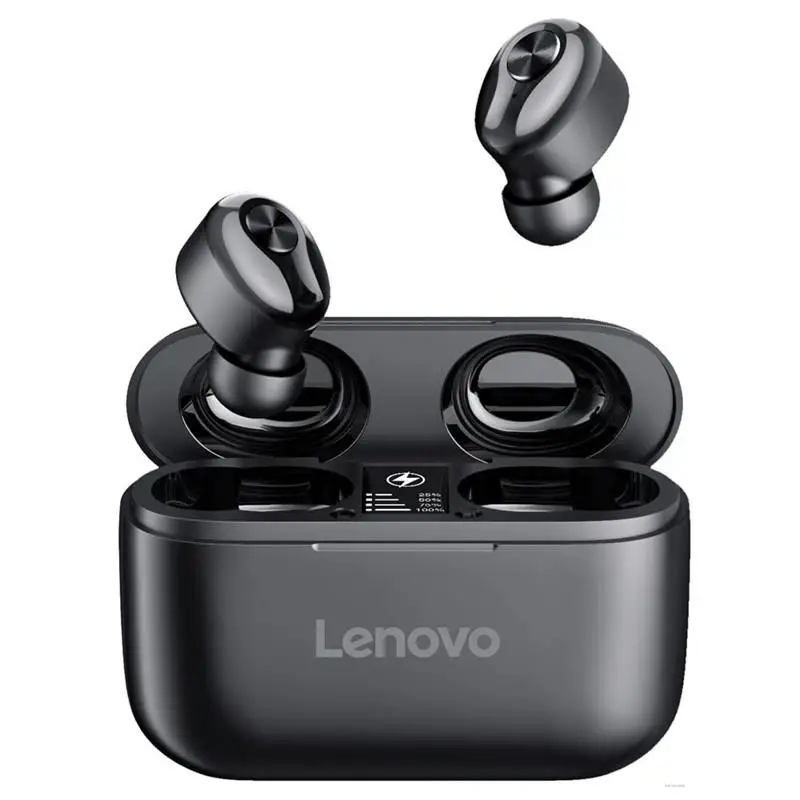 

Lenovo HT18 TWS Bluetooth 5,0 наушники HiFi стерео LED дисплей питания HD вызов сенсорное управление спортивные наушники