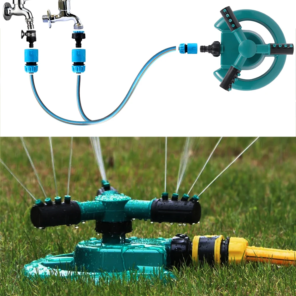 2020 сад газонный спринклер разбрызгиватель автоматический 360 Вращающийся садовый