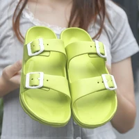 2021 new summer jelly shoes women beach sandals hollow slippers ladies flip flops buckle light sandalias fashion outdoor slipper