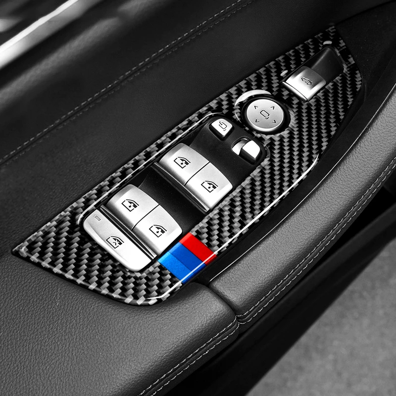 Автомобильное украшение интерьера литье M производительность углеродное