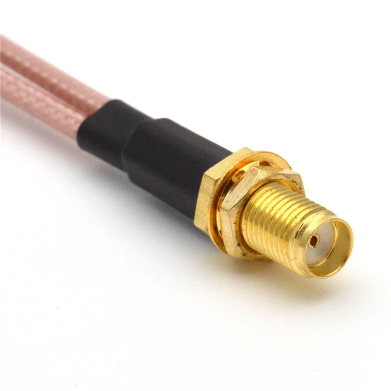

3G 4G Antenna SMA Female to 2XTS9 Connector Splitter Combiner RF Coaxial Pigtail Cable for 3G 4G Modem Router 5Pcs