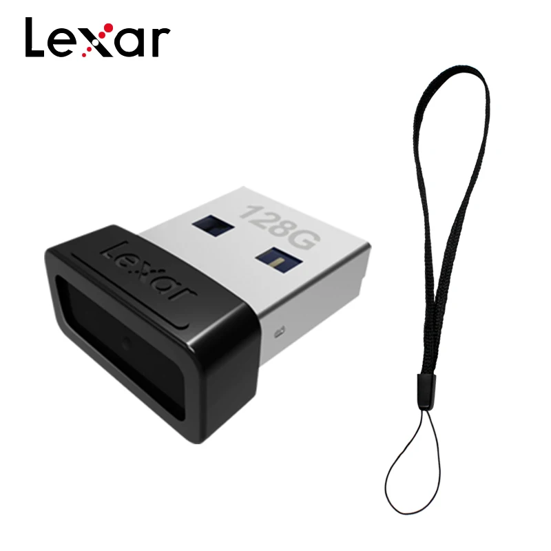 100% Оригинальный мини флеш накопитель LEXAR USB 3 1 S47 32 ГБ 128 с шифрованием карта памяти
