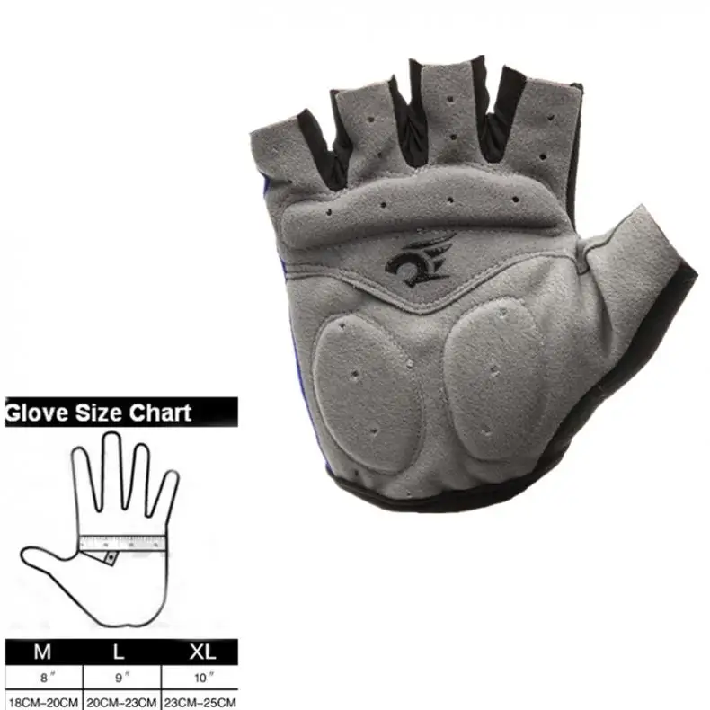 Красные велосипедные перчатки мотоциклетные спортивные Гелевые размеров M XL|cycling